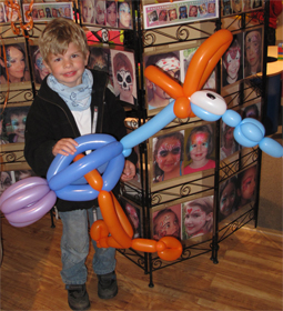 Luftballomodellage-Ballontiere-Luftballonfiguren